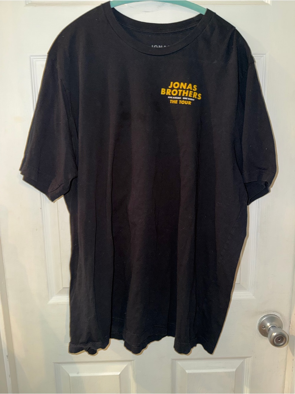 Jonas Brothers Black Tour Logo T‑Shirt Size 3X